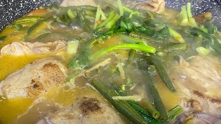 PINOY TINOLA WITH LOTS OF GINGER  FILIPINO CHICKEN STEW RECIPE  CHICKEN BREAST RECIPE [upl. by Olympe744]