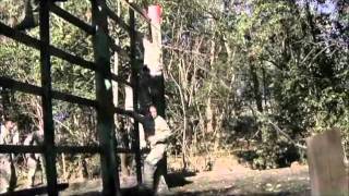 USAF BMT Obstacle Course VIDEO [upl. by Atinyl]