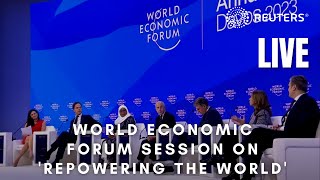 DAVOS LIVE World Economic Forum session on Repowering the World [upl. by Omlesna892]