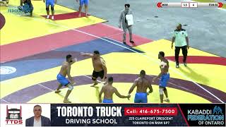 1st Match Team BC VS India  Canada kabaddi Cup 2024 [upl. by Mirielle]