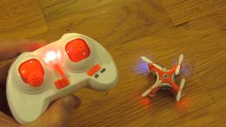 Cheerson CX10C Drone  How to Insert SD Card and Use Camera [upl. by Ysset]