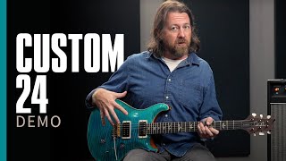 The Custom 24  Demo  PRS Guitars [upl. by Hulbert]