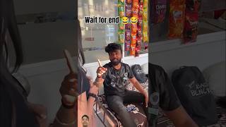 Wait for end 😂😂 shorts funny comedy [upl. by Carny]