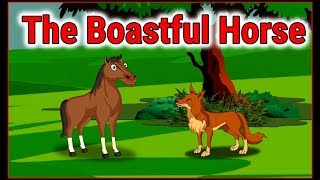 Boastful Horse  Panchatantra Moral Stories for Kids in English  Maha Cartoon TV English [upl. by Luapnaes898]