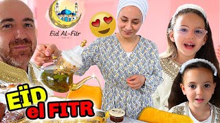 Vlog  EÏD el FITR 2022 AVEC NOUS   mosquée  cadeaux [upl. by Keefer]