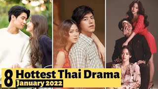 8 Hottest Thai Drama releases of January 2022  Thai Lakorn 2022 [upl. by Letnwahs]