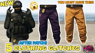 GTA 5 ONLINE  ALL WORKING CLOTHING GLITCHES AFTER PATCH 169  Joggers Noose Outfits amp More [upl. by Westbrooke]