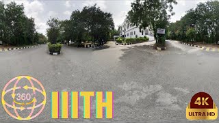 iiit hyderabad 360° view  International Institute of Information Technology 360° video virtual tour [upl. by Notsud]