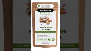 Multani mitti powder 🥣 100 natural 🧖 organic 🛀 trending shorts [upl. by Buyse712]