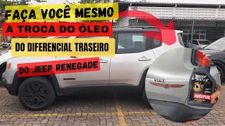 COMO TROCAR O ÓLEO DO DIFERENCIAL TRASEIRO DO JEEP RENEGADEFIAT TOROCOMPASS QUAL ÓLEO USAR [upl. by Anir]