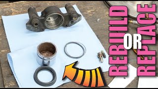 How to Rebuild a Brake Caliper or should you Replace it [upl. by Rednav515]