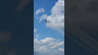 Blue Angels Flyby at Dayton Airshow 2024 [upl. by Anitniuq158]