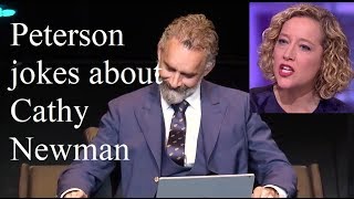 Jordan Peterson Jokes About Cathy Newman [upl. by Nivonod886]