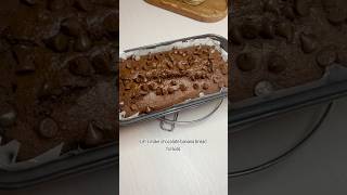 Chocolate Banana Bread recipe snacksboxideasforkids lunchboxideas [upl. by Trish]