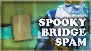 Ghost Hunting  Bridge Spam  Clash Royale 🍊 [upl. by Leuqram]