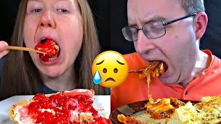 SongByrd ASMR and her Husband eating like they’re toddlers [upl. by Mendel110]