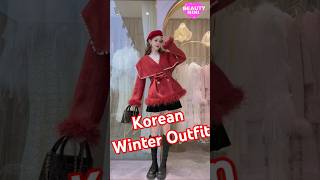 Korean Latest Collection of Winter Outfit ❄️ fashion2024 fashion winteroutfit shorts [upl. by Koeppel2]