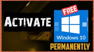 How to Activate Latest Version of Windows 10 in HindiUrdu  How to Activate Windows 10 Permanently [upl. by Rodrique]