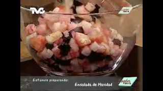 Receta para preparar Ensalada de Navidad [upl. by Ema]