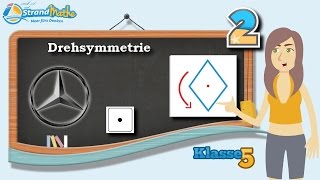 Drehsymmetrie  Klasse 5 ★ Übung 2 [upl. by Euphemiah576]