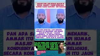 AMMAR ZONI JADI HUMAS MASJID DI RUTAN [upl. by Derril]