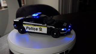 124 Sûreté du Québec Police NEW 2023 Dodge Charger diecast model car with working lights [upl. by Aime]