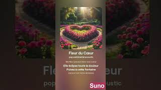 Fleur du cœur amitié poème sunoai acoustic pop poetic chanson chansondamitié sunomusic ai [upl. by Viguerie929]