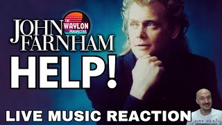 MY REACTION TO John Farnham  HELP  LIVE 1989  Beatles Cover  OLDSCHOOL IS ALWAYS COOL [upl. by Rosenberg302]