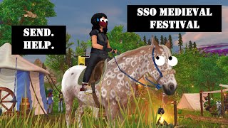 Exploring the new medieval festival in Star Stable 🐎 [upl. by Edina]