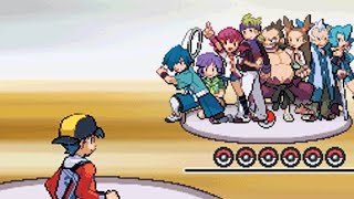 All Gym Battles in Johto Pokemon HeartGold [upl. by Notgnirrab]