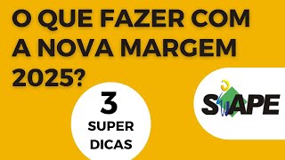 3 super dicas para o uso da nova margem em 2025 servidor aumentosiape siape margem mgi [upl. by Letnuahs]