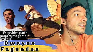 Dwayne Fagundes no vídeo DINGO  REACT skateboard skate skateboarding react [upl. by Odom994]