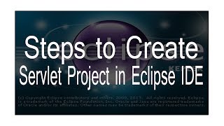 how to create servlet in Eclipse [upl. by Moorish]