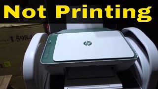 HP Deskjet Printer Not PrintingHow To Fix It EasilyStep By Step Tutorial [upl. by Shinberg]