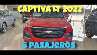 IMPERDIBLE  Nueva Chevrolet Captiva 2022 LT 5 pasajeros  Espacio y diseño a un gran precio [upl. by Eceer505]