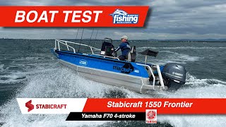 Tested  Stabicraft 1550 Frontier with Yamaha F70 4 stroke [upl. by Coster]