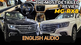 2024 MG Rx8 Review English Audio  Full Option  Most Detailed Review [upl. by Launce137]