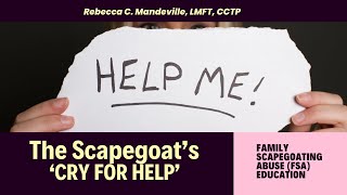 Scapegoat Abuse and the Cry for Help Trauma Response scapegoat narcissisticabuse toxicfamily [upl. by Tibbetts]