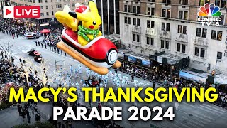 Macys Parade 2024 LIVE Macys Thanksgiving Day Parade In New York USA  Thanksgiving 2024  N18G [upl. by Hgieleak179]