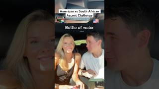 American vs South African accent challenge 🇺🇸🇿🇦 southafricanaccent accentchallenge accent [upl. by Norym]