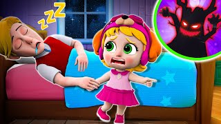 I Am So Scared Daddy  Monster in the Dark Song  Funny Kids Songs amp Nursery Rhymes  Songs for KIDS [upl. by Heall]