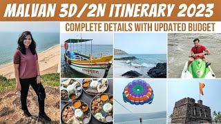 MALVAN 3D2N Complete Itinerary 2023  How to Plan a Budget Trip to Malvan  Scuba Diving with Cost [upl. by Ahoufe]