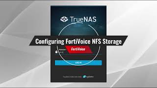 Configuring FortiVoice NFS Storage  FortiVoice [upl. by Ranice469]