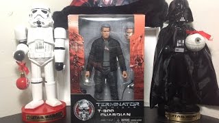 NECA Guardian T800 Pops Terminator Genisys Figure Review [upl. by Imtiaz]