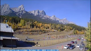 Live Webcam Canmore Nordic Centre [upl. by Mathia]