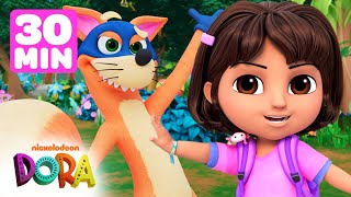 Swiper No Swiping 2 ✋ Dora amp Swipers Best Moments for 30 Minutes  Dora amp Friends [upl. by Wiley]