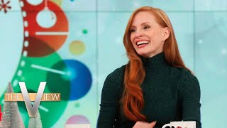 Jessica Chastain Shares How Robin Williams Helped Her Earn Juilliard Degree  The View [upl. by Aihsenrad]