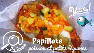 PAPILLOTE DE POISSON ET LÉGUMES 244 [upl. by Nalepka]