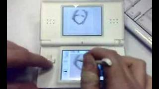 Nintendo DS Illustrator Software  Demo [upl. by Eilis]