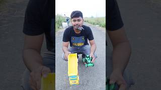 Remote control car vs truck 😯shorts [upl. by Hogan]